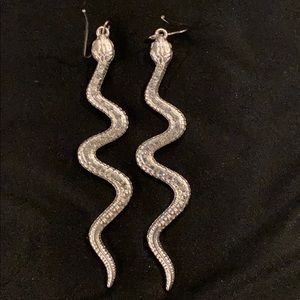 Snake earrings